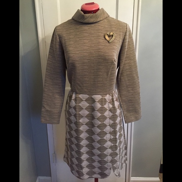 Vintage long sleeve dress - Picture 1 of 7